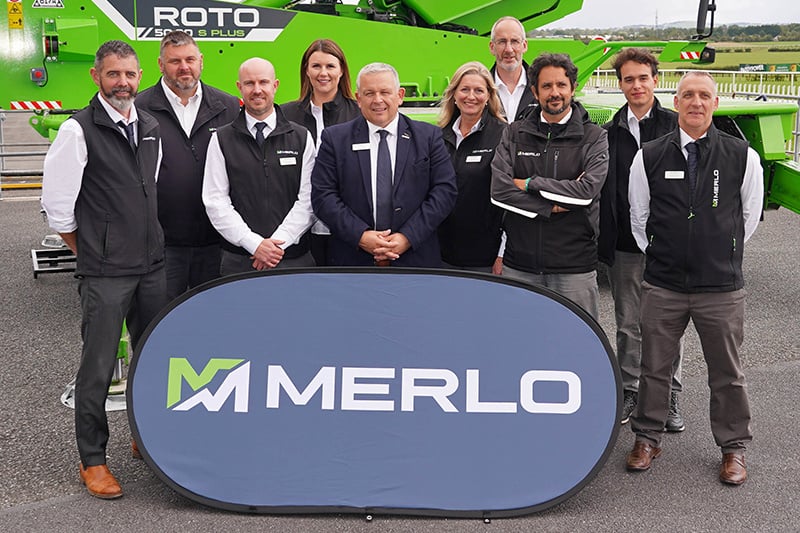 Merlo launch event photo – Merlo team